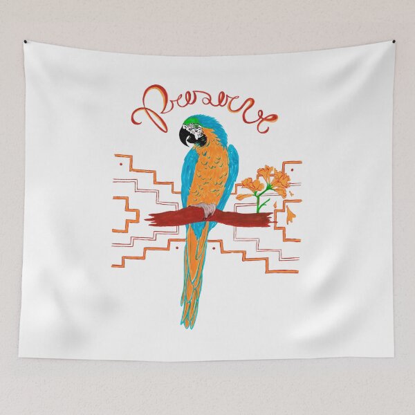 Item preview, Preserve, Canindé Macaw designed and sold by Kamila Cavalcante de Lima.