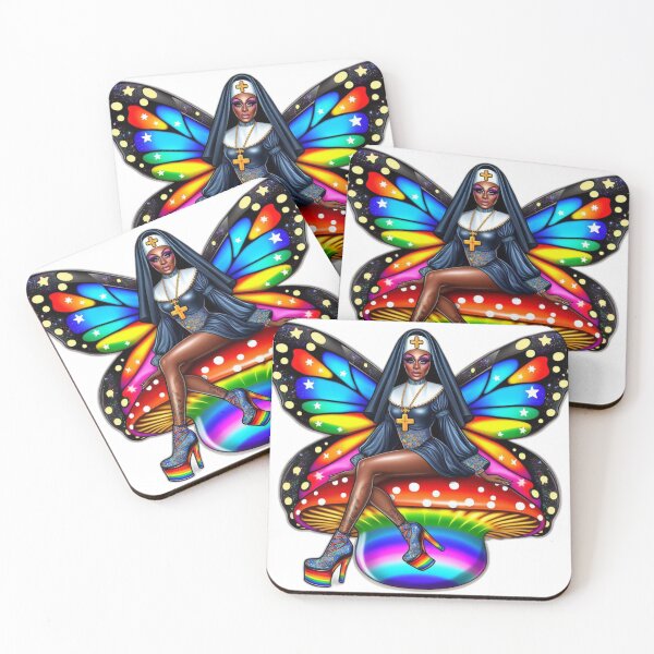 Item preview, Drag Nun On Magic Mushrooms 1 designed and sold by Christopher  Lloyd.