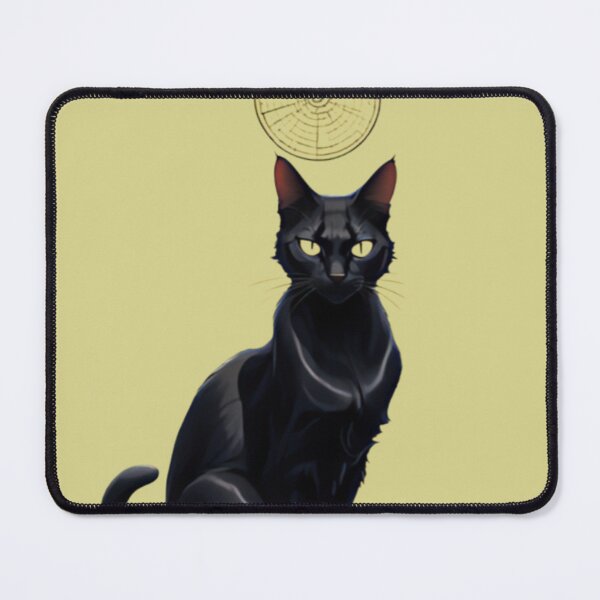 Item preview, black cat designed and sold by AERIN_SHOP.
