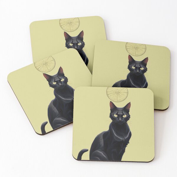 Item preview, black cat designed and sold by AERIN_SHOP.
