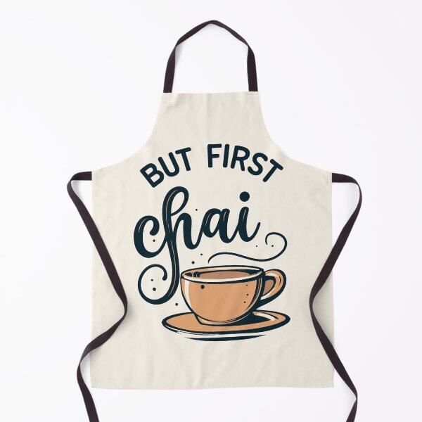 Item preview, But First Chai: A beige Mug of Bliss designed and sold by EmeraldeaArt.