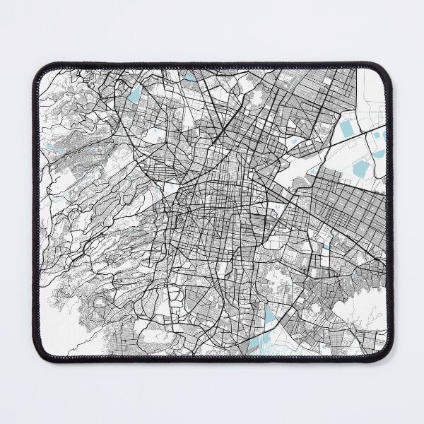 Item preview, Mexico City Map - Circle designed and sold by deMAP.
