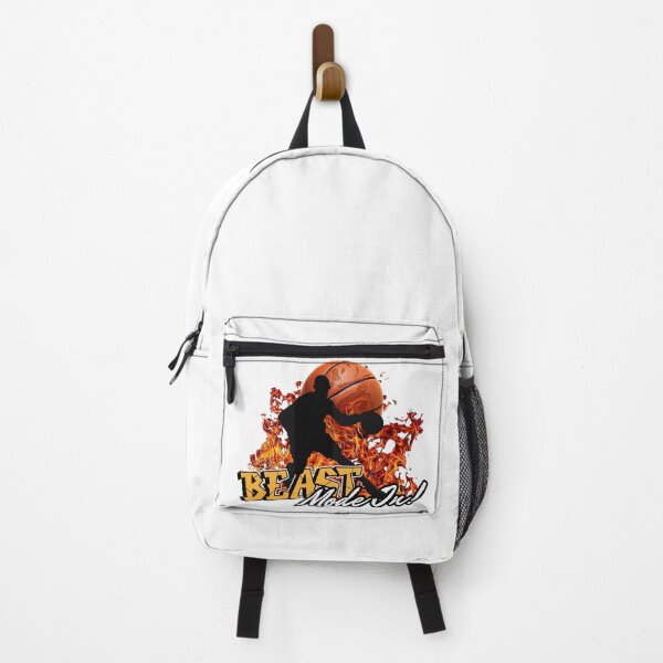 Item preview, Black Orange Bold Illustrative Beast Mode On Basketball T-Shirt designed and sold by moro-arts.