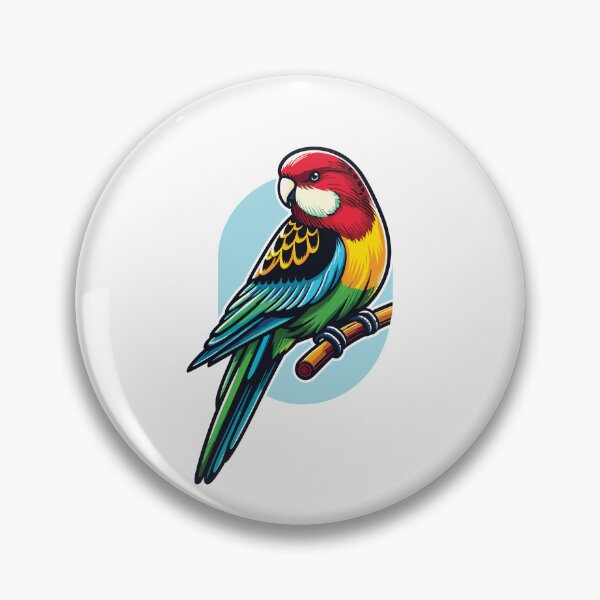 Item preview, Eastern Rosella Vector Illustration designed and sold by Arterx.