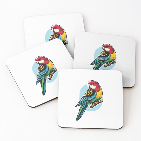Item preview, Eastern Rosella Vector Illustration designed and sold by Arterx.
