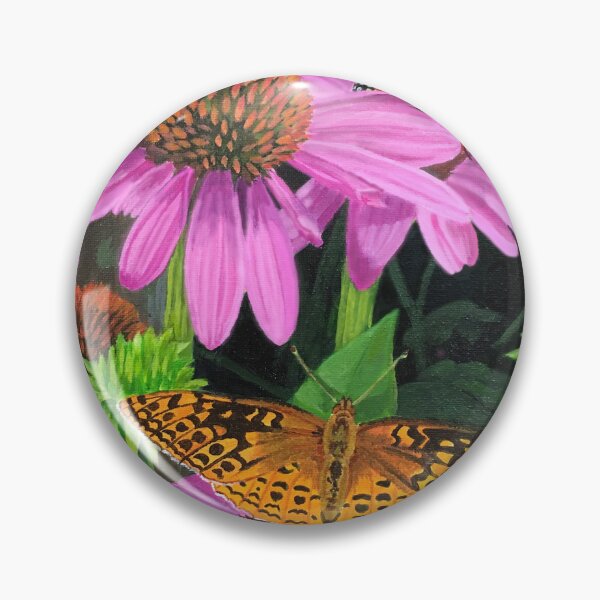 Item preview, Butterflies at that Coneflower Buffet designed and sold by JudysArtCompany.