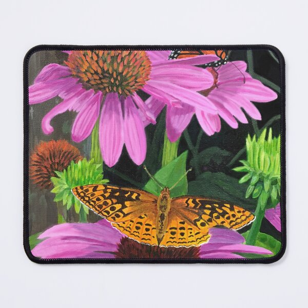 Item preview, Butterflies at that Coneflower Buffet designed and sold by JudysArtCompany.