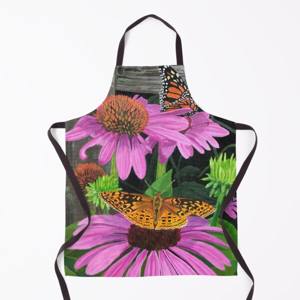 Item preview, Butterflies at that Coneflower Buffet designed and sold by JudysArtCompany.