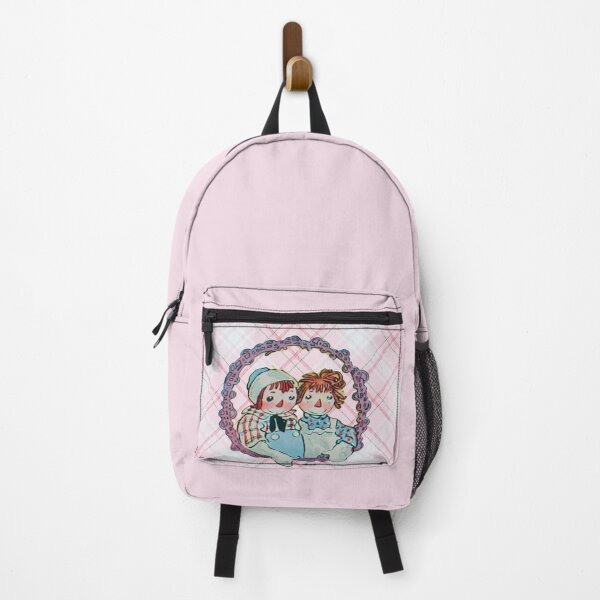 Item preview, Raggedy Ann and Andy Pink Plaid designed and sold by VistaVintage.