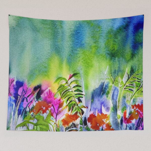 Item preview, Impressionism Floral Garden designed and sold by calibrit.