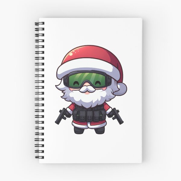 Item preview, Santa in tactical gear designed and sold by Wxjtecki.