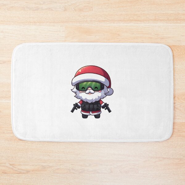Item preview, Santa in tactical gear designed and sold by Wxjtecki.