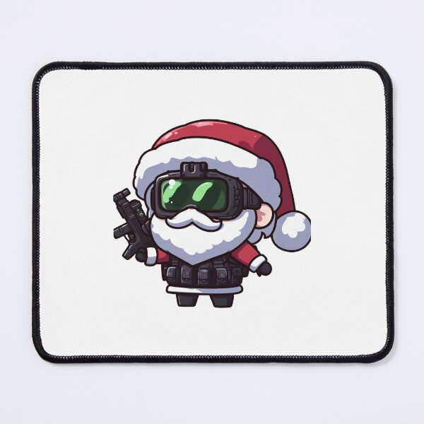 Item preview, Santa in tactical gear designed and sold by Wxjtecki.