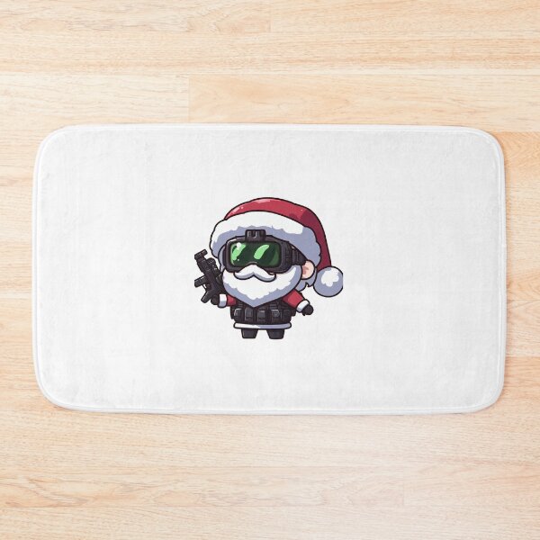 Item preview, Santa in tactical gear designed and sold by Wxjtecki.