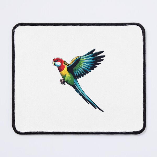 Item preview, Flying Eastern Rosella Vector Illustration designed and sold by Arterx.