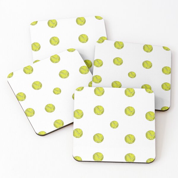 Item preview, Tennis ball pattern for tennis lovers and players designed and sold by TieBreak-Tennis.