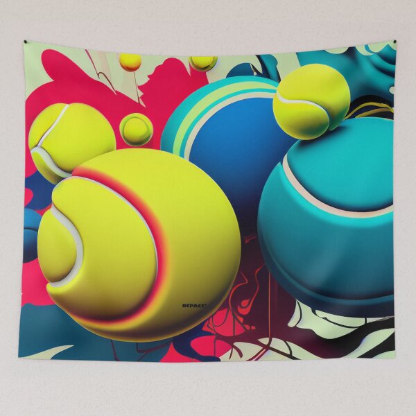 Item preview, Crazy Tennis Ball Print by dePace' designed and sold by mrpropcake.