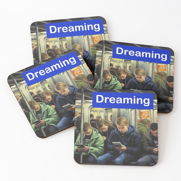 Item preview, Dreaming about public transportation designed and sold by ivanmejia.