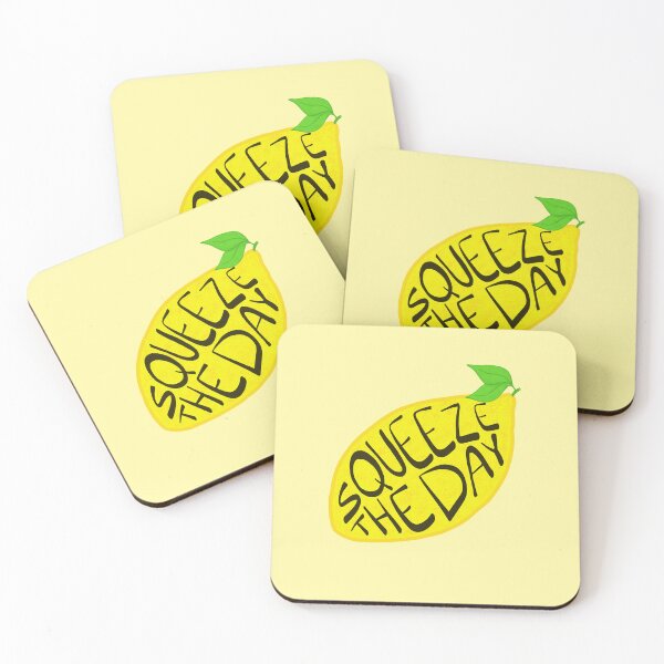 Item preview, Squeeze the Day Lemon designed and sold by FullOfGrace Design Co..