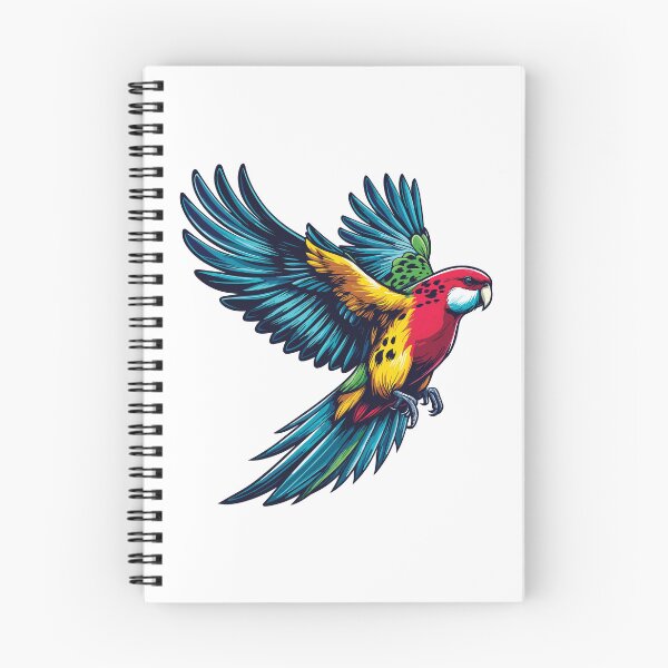 Item preview, Belleza aerotransportada: Flying Eastern Rosella designed and sold by Arterx.