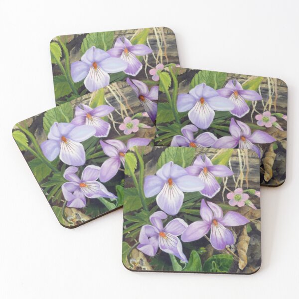 Item preview, Bird Foot Violets designed and sold by JudysArtCompany.