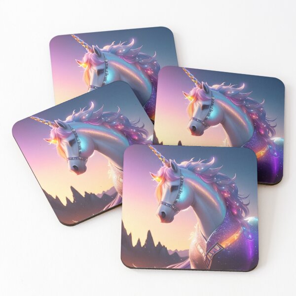 Item preview, Shimmering Unicorn designed and sold by ShePrompts.