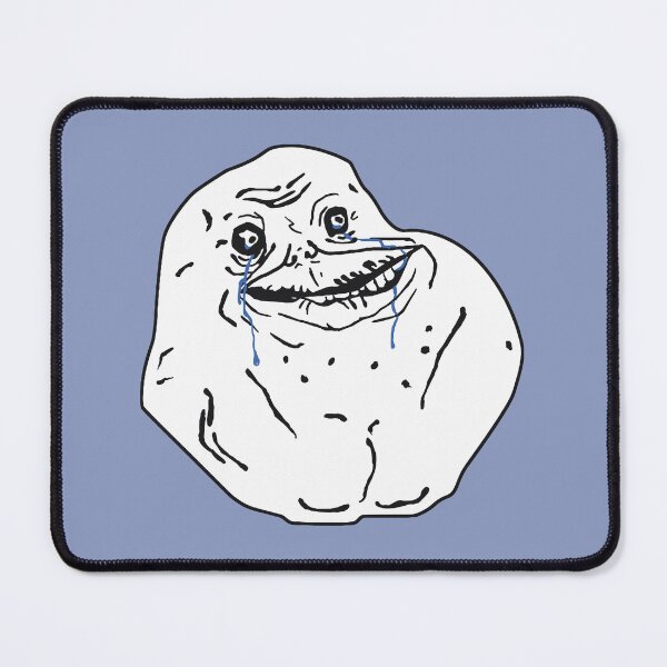 Item preview, Forever Alone Meme designed and sold by PickledjoArt.