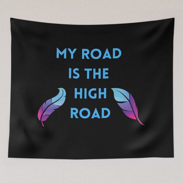 Item preview, My Road Is The High Road designed and sold by SameGirlNwTrcks.