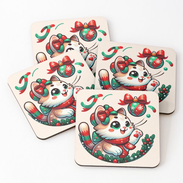 Item preview, Festive Feline Fun designed and sold by Variety Vault.