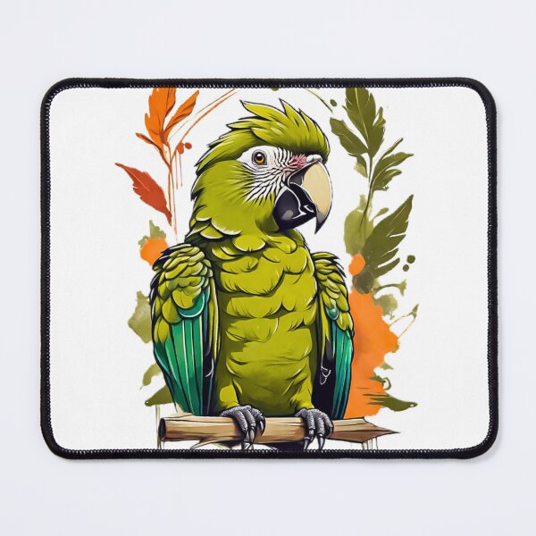 Item preview, Cute Green Macaw designed and sold by Nicholls Mata.