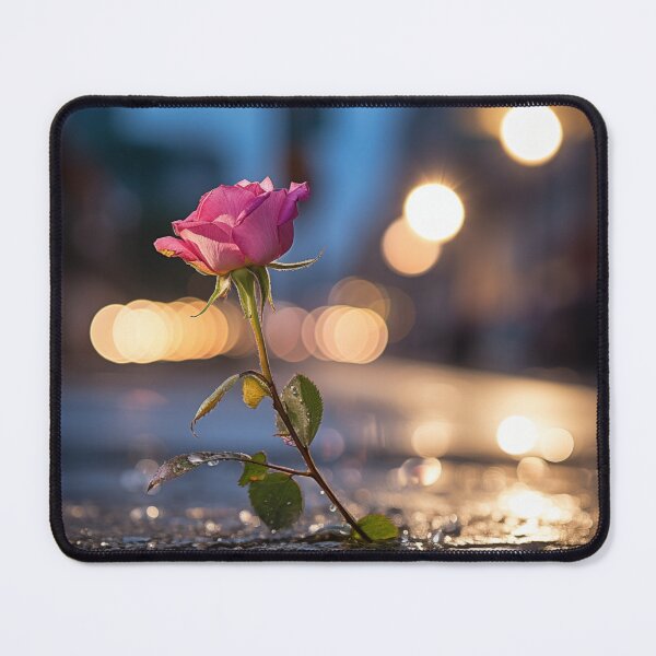 Item preview, lone rose designed and sold by freddyaiart.