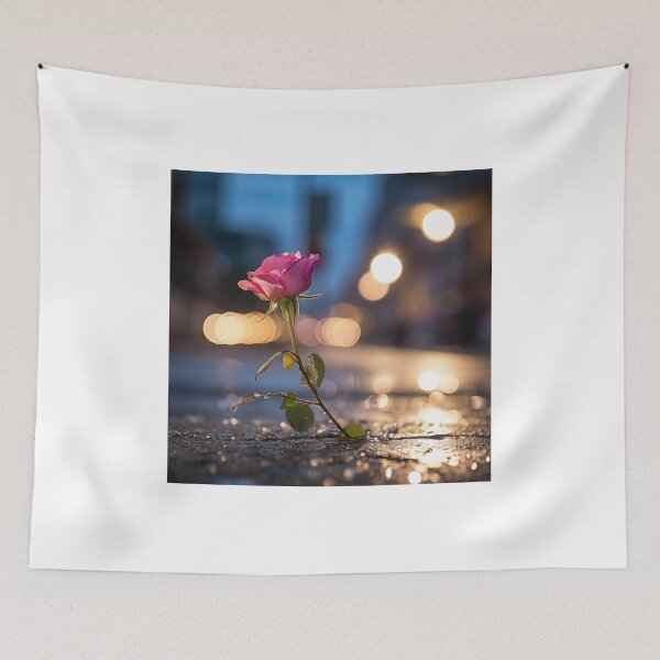 Item preview, lone rose  designed and sold by freddyaiart.
