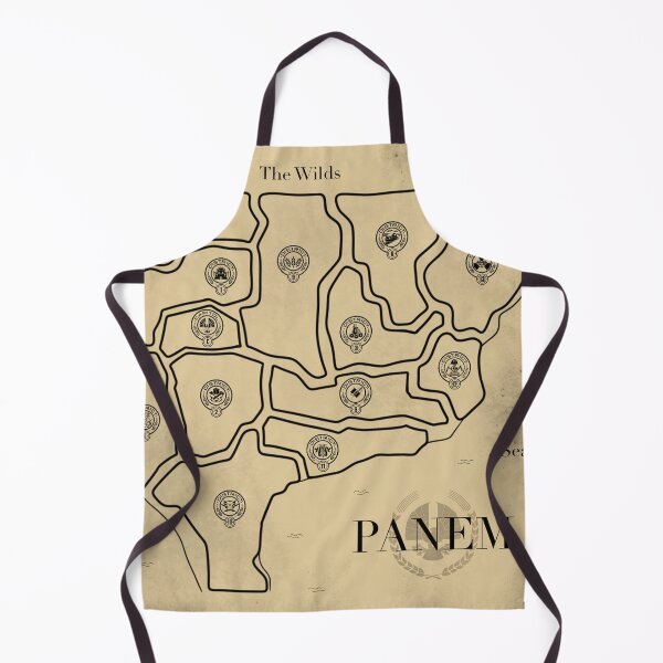Item preview, The Hunger Games map of Panem with all Districts designed and sold by EmiliaMoscovich.