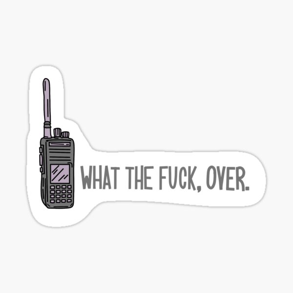Aperçu de l'œuvre WTF créée et vendue par StickersByKell.
