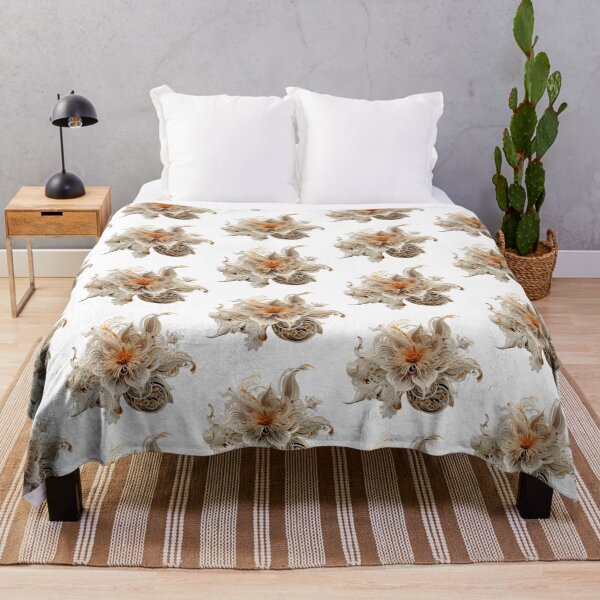 Item preview, Baroque white flower  designed and sold by DumbPet.