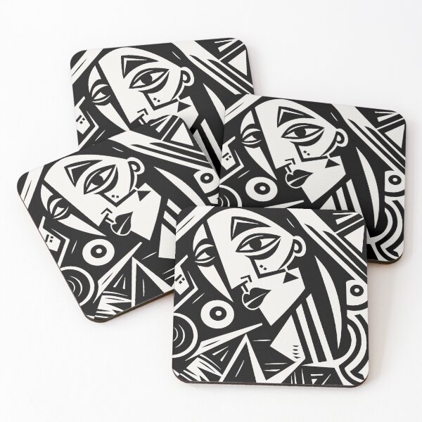 Item preview, Cubist Witch designed and sold by Texterns.