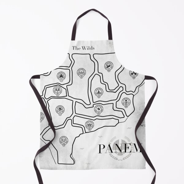Item preview, The Hunger Games map of Panem with all Districts designed and sold by EmiliaMoscovich.