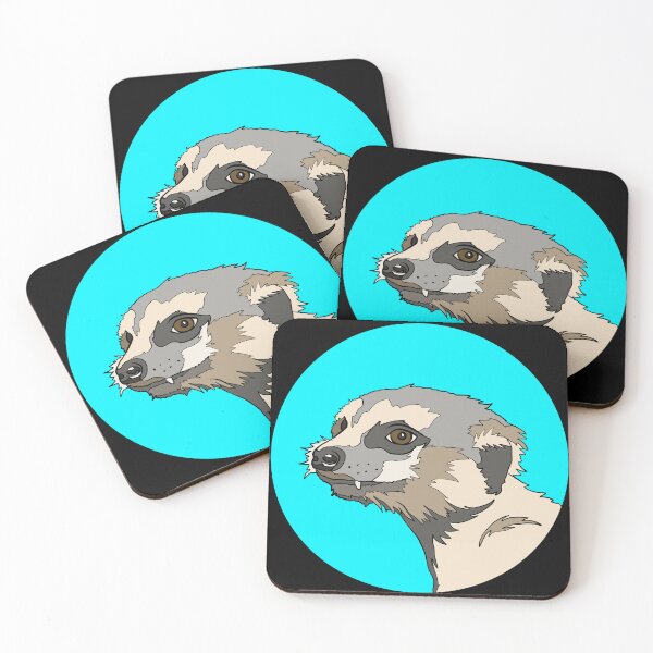 Item preview, Meerkat Portrait | Gift for Meerkat Lover designed and sold by Marian Murdoch.