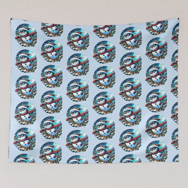 Item preview, Super Snowman's Nighttime Adventure designed and sold by Variety Vault.