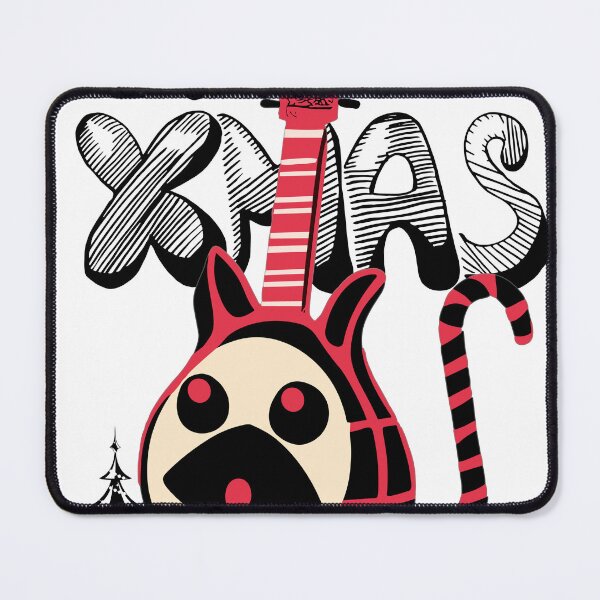 Item preview, Christmas Cat-Guitar designed and sold by Charm-Creations.