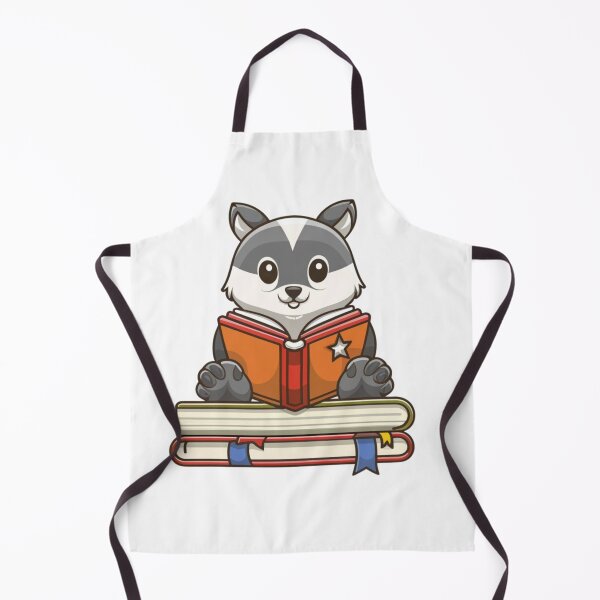 Item preview, badger books animal lover Art designed and sold by mhams ⭐️⭐️⭐️⭐️⭐️.