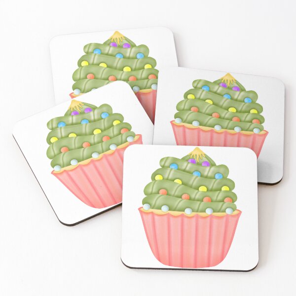 Item preview, Cute christmas cupcake.  designed and sold by Onanong2531.