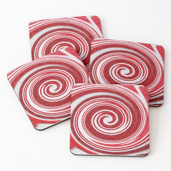 Item preview, Magical Gradience (Red and White Peppermint Swirl) designed and sold by John Raymond Barker.
