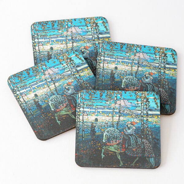 Item preview, HD. Couple on a horse, by Wassily Kandinsky designed and sold by MINDTHECHERRY.