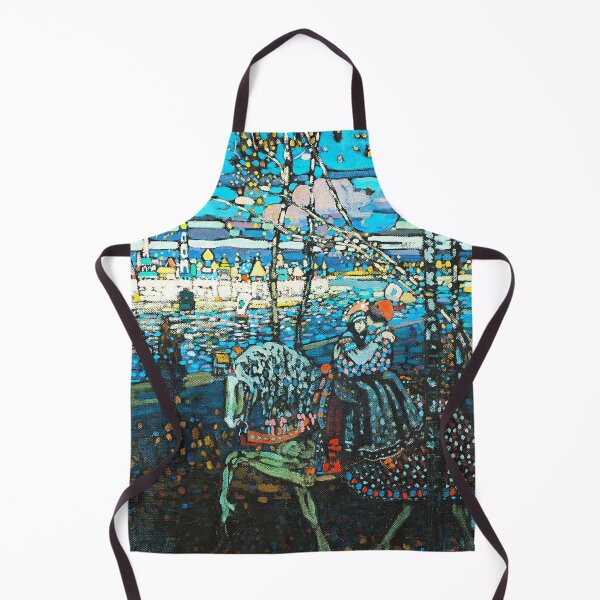 Item preview, HD. Couple on a horse, by Wassily Kandinsky designed and sold by MINDTHECHERRY.