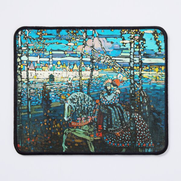 Item preview, HD. Couple on a horse, by Wassily Kandinsky designed and sold by MINDTHECHERRY.