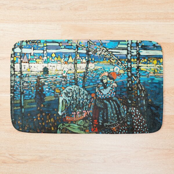 Item preview, HD. Couple on a horse, by Wassily Kandinsky designed and sold by MINDTHECHERRY.