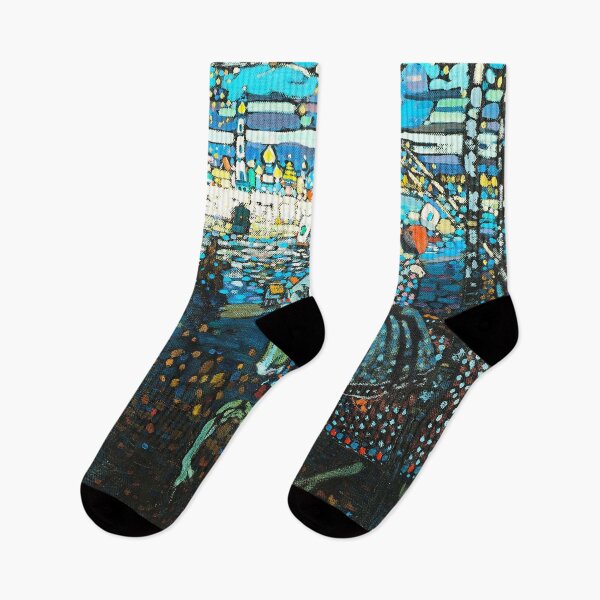 Item preview, HD. Couple on a horse, by Wassily Kandinsky designed and sold by MINDTHECHERRY.