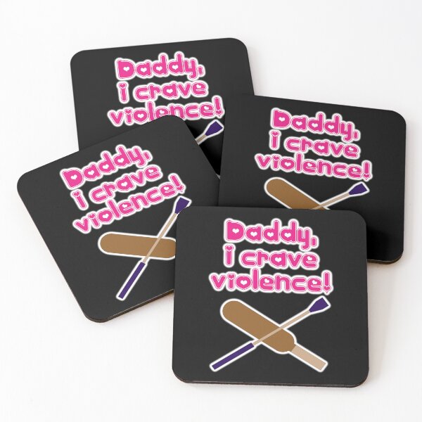 Item preview, Daddy, I Crave Violence! designed and sold by LeatherRebel75.