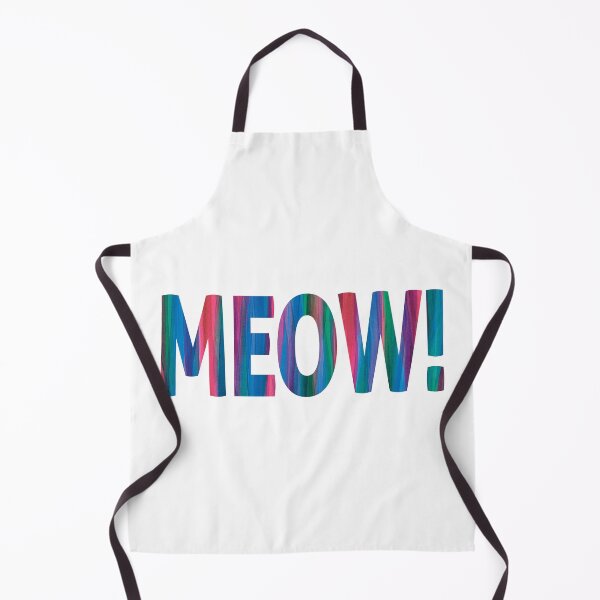 Item preview, Green Blue Pink Meow designed and sold by Alexandria Levin.